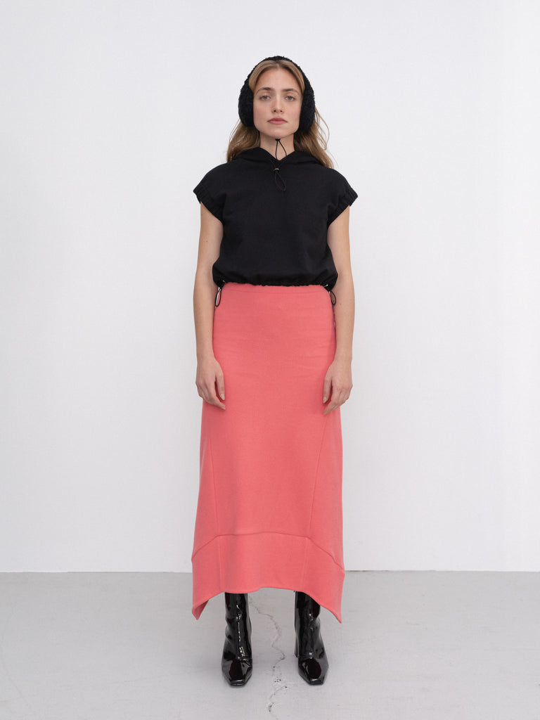 ★CORALIQUE★Romantic Pareo Skirt★White_Black★韓国★大人気 Anda Skirt Coral Blush — OISAM
